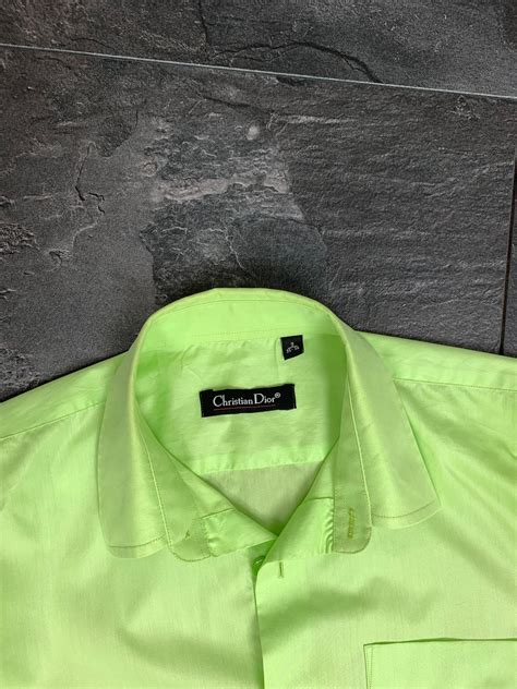 christian dior green shirt.